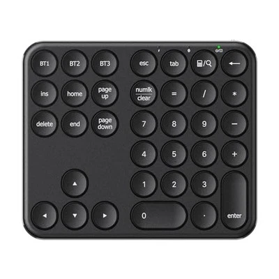 iClever Number Keypad Bluetooth Wireless Number Keyboard Scissor Type Type-C - Image 1 of 4