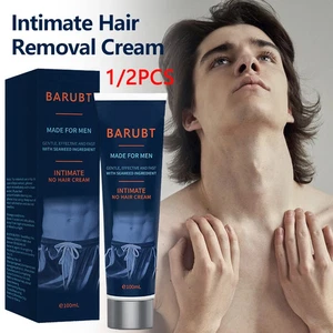 No Hair Crew Intim/Privat Zu Hause Haarentfernungscreme für Männer Schmerzlos 1-2 Stück - Bild 1 von 17