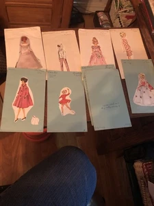Lot Of Vintage Barbie Sewing Patterns - Picture 1 of 3