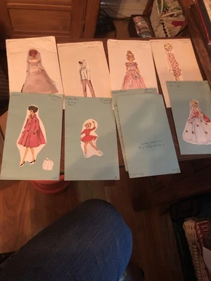 Lot Of Vintage Barbie Sewing Patterns - Image 1 of 3