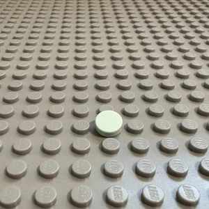 Lego Fliese, rund 1x1 - Light Aqua - Teil 98138 - Stck 25 - Bild 1 von 1