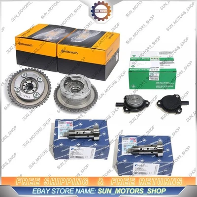 Juego de ajuste de árbol de levas y válvula de control/solenoide para Mercedes Benz M270 M274 1.6T Foto 1 de 4