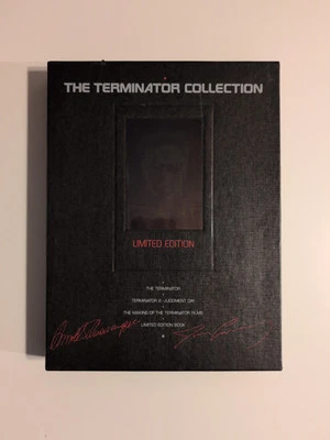 Terminator Collection Limited Ed + Terminator 2 Judgement Day Special Ed VHS - Image 1 of 4
