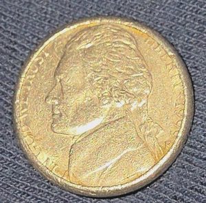 1999 P Nickel with ERRORS only partial letters on both sides - Picture 1 of 8
