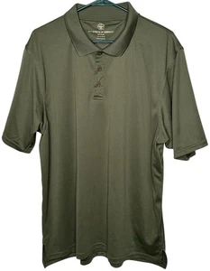 Boy Scouts of America Men’s Dark Green Polo Shirt Sz XL  Camping Hiking Active - Picture 1 of 5