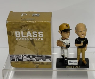Steve Blass - Pittsburgh Pirates Dual Player & Announcer SGA Bobblehead - 2019 Foto 1 de 4