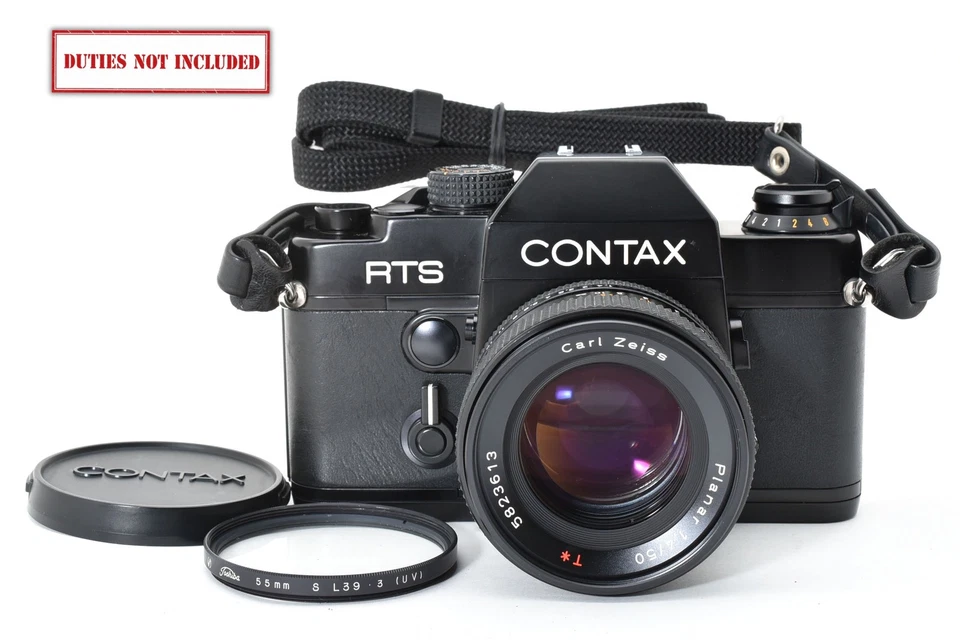 Cámara fotográfica [N COMO NUEVA+] CONTAX RTS 35 mm SLR con Carl Zeiss Planar T* 50 mm f/1,4 AEJ Foto 1 de 4
