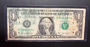 2013 $1 Dollar Bill Ink ✍️ Plate Error Very Cool - Picture 1 of 6