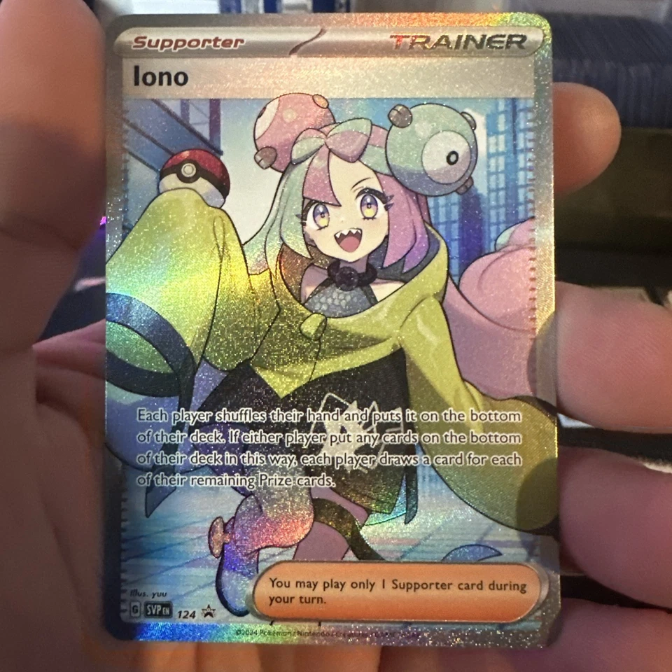 Iono 124 Sv: Scarlet & Violet Promo Cards Holo - Image 1 of 2