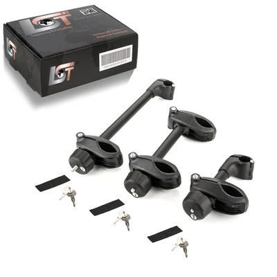 3er Kit Soporte de Marco para Portabicicletas Largo/Corto / Ambos Lados Ø 25MM - Imagen 1 de 4