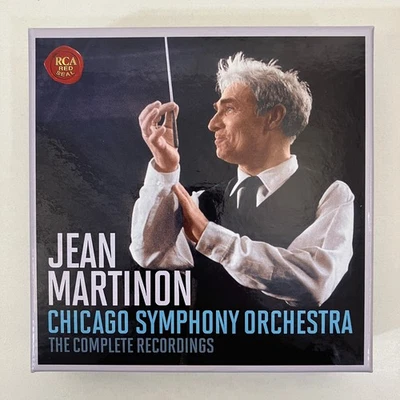 Jean Martinon Chicago Symphony Orchestra Complete Recordings 10 CD Box Set VGC Foto 1 de 4