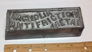 Magnolia Antifriction Lead Metal Weight Approx 4-1/4 Pounds Cool Heavy Chunk - Picture 1 of 6