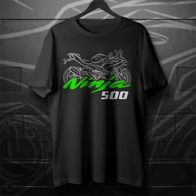 Kawasaki Ninja 500 & R - Camiseta de moto para pilotos Foto 1 de 4