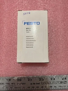 Festo Magnetventil MFH-3-1/8 Teile-Nr. 7802 - Bild 1 von 9