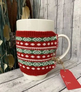 WEIHNACHTEN KAFFEETASSE- HÄSSLICHER PULLOVER KAFFEETASSE- URLAUBSTASSE- ABNEHMBARER PULLOVER! - Bild 1 von 6