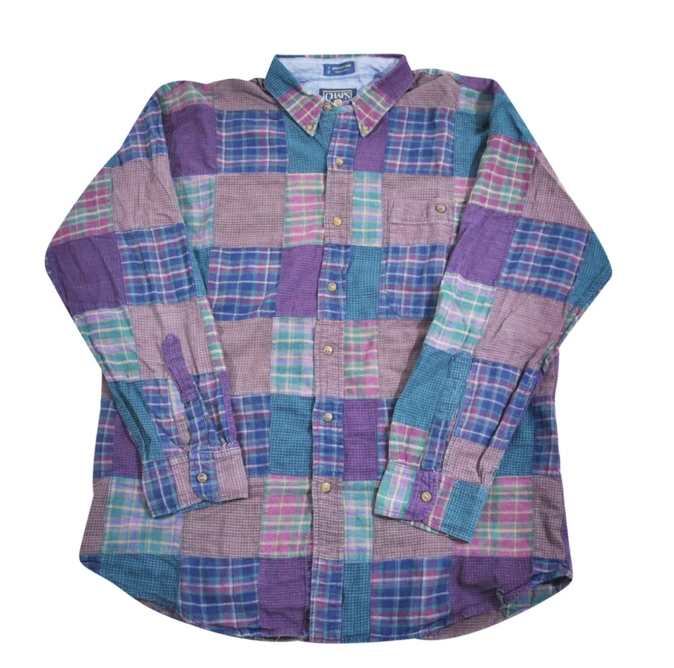 Vintage Ralph Lauren Chaps Button Shirt Size Large - Image 1 of 3