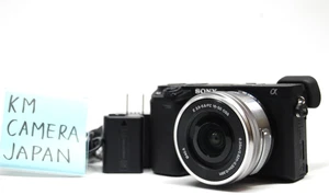 [NEAR MINT] Sony Alpha a6300 Mirrorless Digital Camera [SC 9667] Black lens #009 - Picture 1 of 19