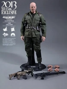 All-New Hot Toys 1/6 MMS206 Joe Colton G.I.Joe Bruce Willis Collector's Figure - Picture 1 of 7