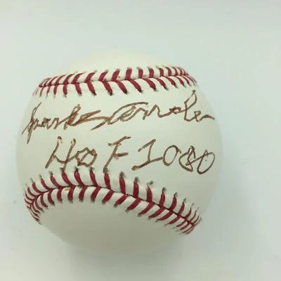 Sparky Anderson HOF 2000 Signed Official Major League Baseball JSA COA - Image 1 of 4