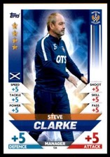 Match Attax SPFL 2018/19 Steve Clarke Kilmarnock Manager No. 126