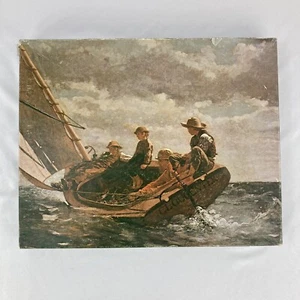 Vintage Another View BREEZING UP Jigsaw Puzzle 1000 Piece C R Gibson 1977 JP1011 - Picture 1 of 12