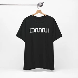 T-shirt OMNI, rivista fantascienza fantasy defunta, anni 70 80 90 - Foto 1 di 11