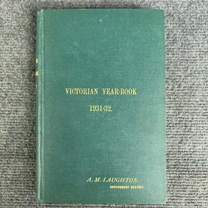 Anuario Victoriano 1931-32 A.M. Laughton 1933 RARO 1ª Edición Mapas Estadísticos - Imagen 1 de 18