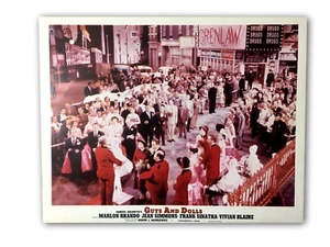"Guys And Dolls" Original 11x14 Authentic Lobby Card Poster Photo 1955 Brando - Picture 1 of 2