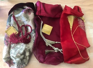 3 bolsas de regalo para botellas de vino - Imagen 1 de 2