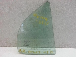 Vidrio de ventilación estacionario trasero derecho pasajero para 99-03 Acura TL  - Imagen 1 de 4