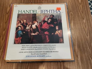 F289 Handel Jephtha Grist Forrester Somary 3LP Vanguard VCS 10077/8/9 Stereo - Picture 1 of 4