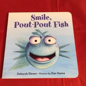 Smile, Pout-Pout Fish (A Pout-Pout Fish Mini Adventure) - Board book - NEW - Imagen 1 de 4