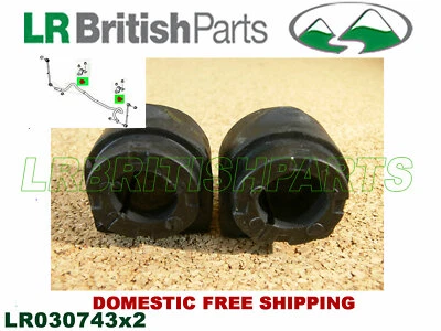 JUEGO BUJE BARRA ESTABILIZADORA DELANTERA LAND ROVER LR2 EVOQUE 12-16 NUEVO LR030743 Foto 1 de 4