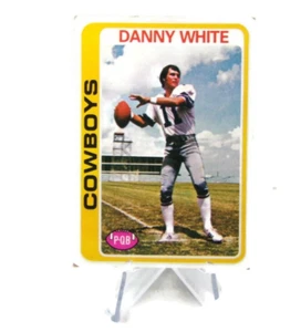 1978 Topps Football Karte #24 Danny White Dallas Cowboys Quarterback Near Mint - Bild 1 von 2