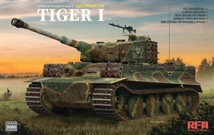 Ryefield-Model 1/35 RM5080 Sd.Kfz.181 Tiger I Late Production w/ Full Interior - Picture 1 of 1