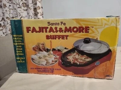 Santa Fe Fajitas & More Buffet Taco Burrito Fajita Maker  Foto 1 de 4