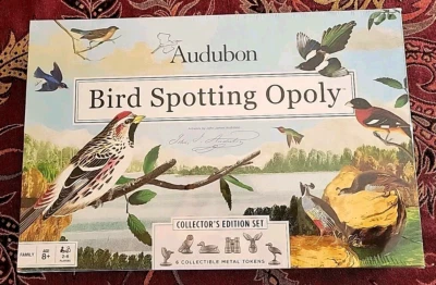 Audubon Bird Spotting Opoly Collectors Edition Monopoly Board Game. NEW SEALED. - Image 1 of 4