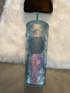Vaso Starbucks (taza fría) - Venti 24 oz primavera 2022 escalas sirena iridiscente - Imagen 1 de 4