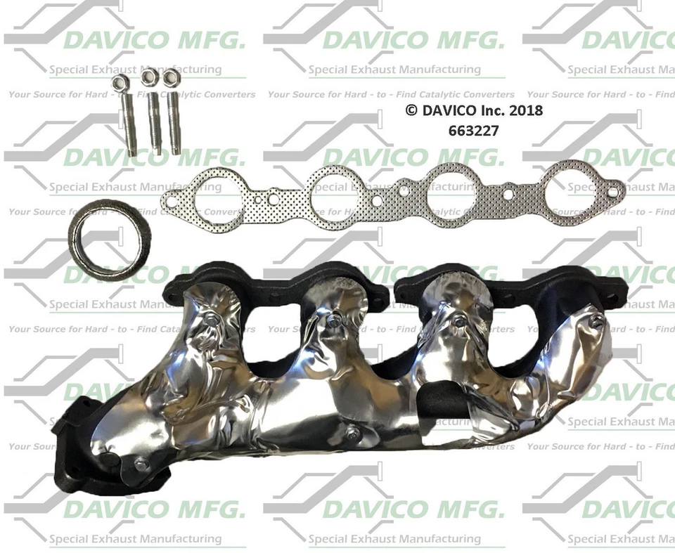 Exhaust Manifold Fits 2005 2006 2007 2008 Chevrolet Express 3500 Foto 1 de 3