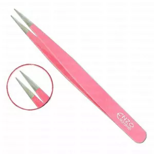 PINZETTE PERLINE ARTIGIANALI BELLEZZA VISO BELLEZZA ROSA RIMOZIONE CAPELLI PUNTA FINE - Foto 1 di 1