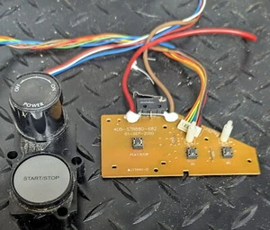 Power switch / board from Stanton STR8-80 turntable - Picture 1 of 2