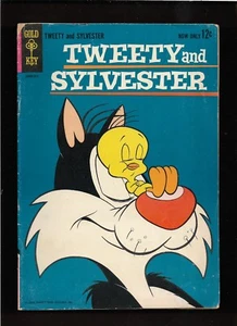 1966 " TWEETY & SYLVESTER " 1st ISSUE GOLD KEY COMIC BOOK ORIGINAL & COMPLETE - Picture 1 of 12