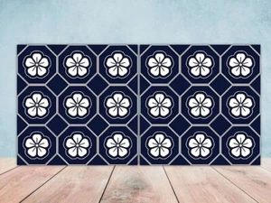 Azulejos de pared de cerámica japonesa cocina ducha salpicadero azulejos japoneses Japón - Imagen 1 de 2