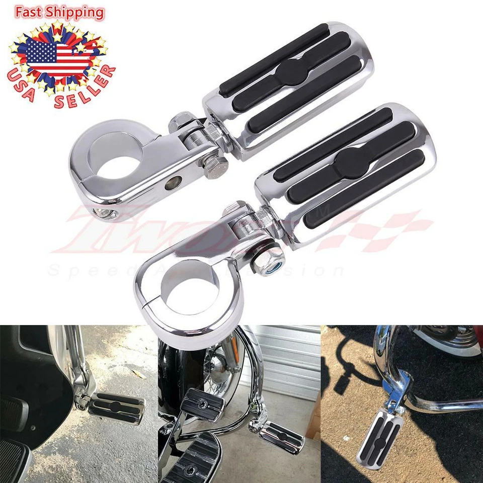 1-1/4» шоссе подножки опора мотоцикла двигателя бары для Harley Honda Yamaha новый - Изображение 1 из 4