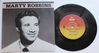 Marty Robbins -4-track EP "The Story Of My Life" "Just Married" "She Was Only 17 Foto 1 de 2