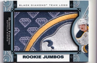 2016-17 Black Diamond Rookie Team Logo Jumbos #RTLHF Hudson Fasching - Image 1 of 2