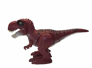 T-REX DINOSAUR ROAR WALKING & LIGHTS UP ZURU ROBO ALIVE 12” LONG x 7” TALL - Picture 1 of 4