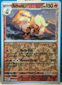 POKEMON - 151 - Arkani - 059/165 - REVERSE HOLO - deutsch - Bild 1 von 1