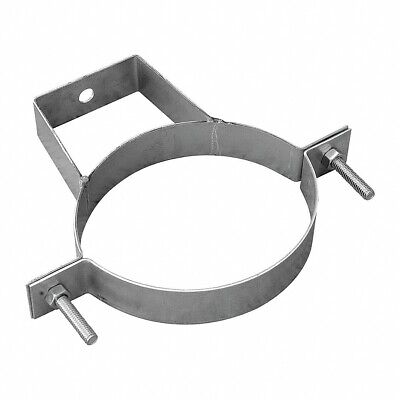 NORDFAB Pipe Hanger, 4 In Duct Dia, Galvanized Steel, 14 GA, 6-3/8  8010004177 • 20$