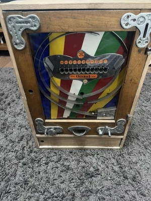 Bryans Elevenses Allwin 1D old penny amusement arcade wall machine - Image 1 of 4